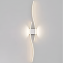 Настінні світильники білі L-60 cm / L-100 cm Led White Double Waves 251222-100006795