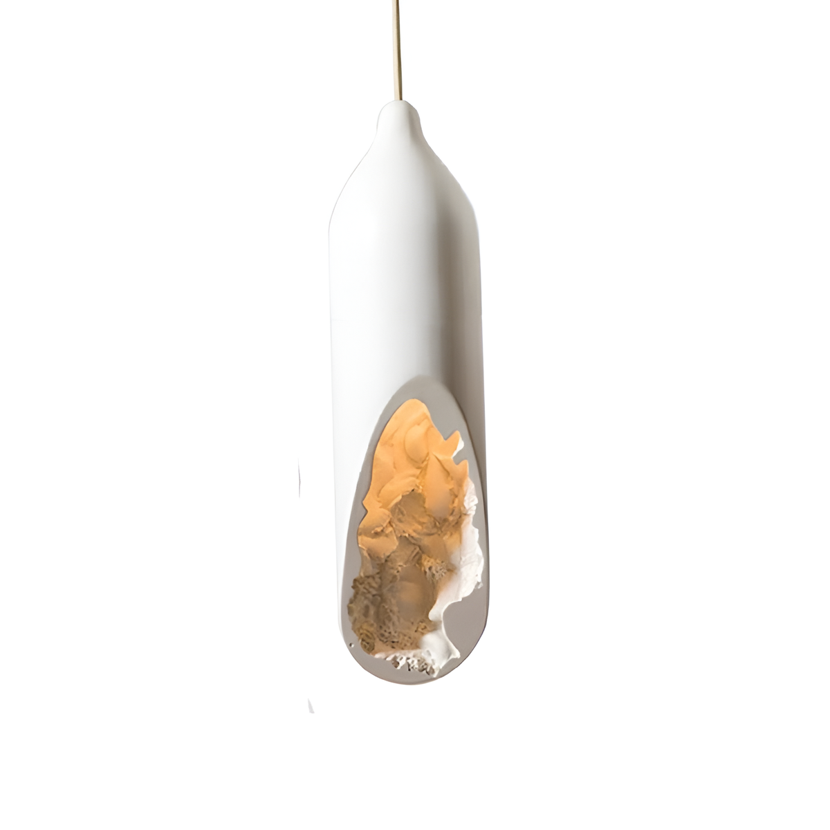 Підвісний світильник білий H-50 cm E27 White Resin 251118-100006684
