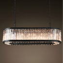 Підвісна люстра чорна L-120 cm E27 Black+Graphit Industrial 251218-100006931