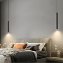 Підвісний світильник чорний H-40 cm GU10 1P Black Tubes Line 260141-100007070