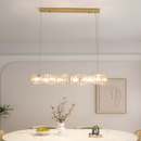 Підвісна люстра золота L-97 cm Led 33W 3000K-6000K Gold Crystal Diamond Shine 260235-100007338