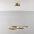 Люстра золота з пультом D-60 cm Led 40W 3000K-6000K Gold Knot 230461-100001516