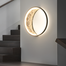 Настінні світильники Полумісяць D-42 cm / D-60 cm Led 3000K-6000K Black+White Moon 251218-100006906