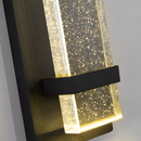 Світильник настінний чорний з прозорим плафоном H-35 cm Led 12W Black Bubbles Grand 251122-100006622
