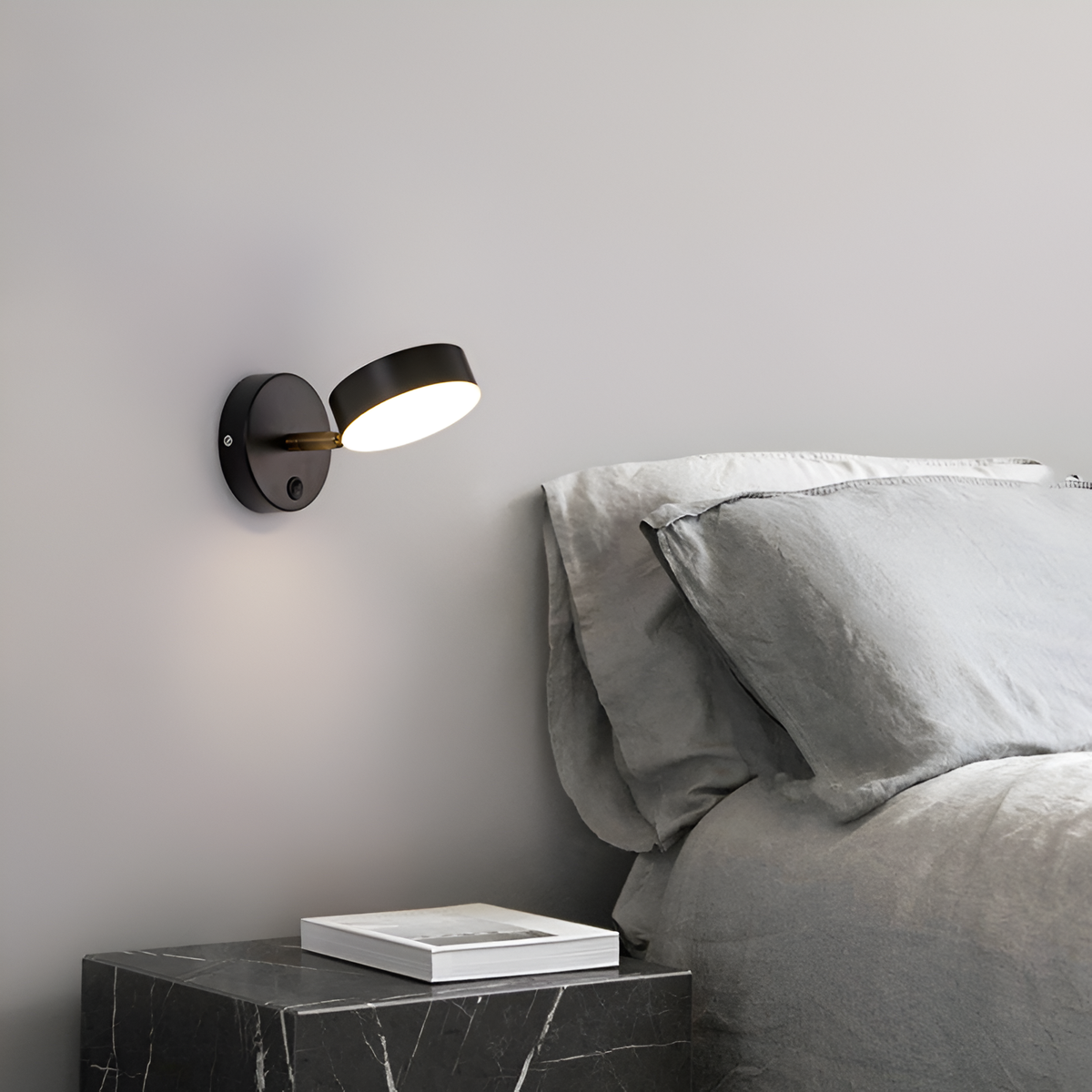 Бра з вимикачем Tenn Led 7W White / Black 230149-100001352