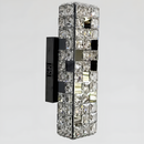 Настінний світильник H-40 cm Led 11W 3000K-6000K Black+Chrome Crystal 260135-100007324
