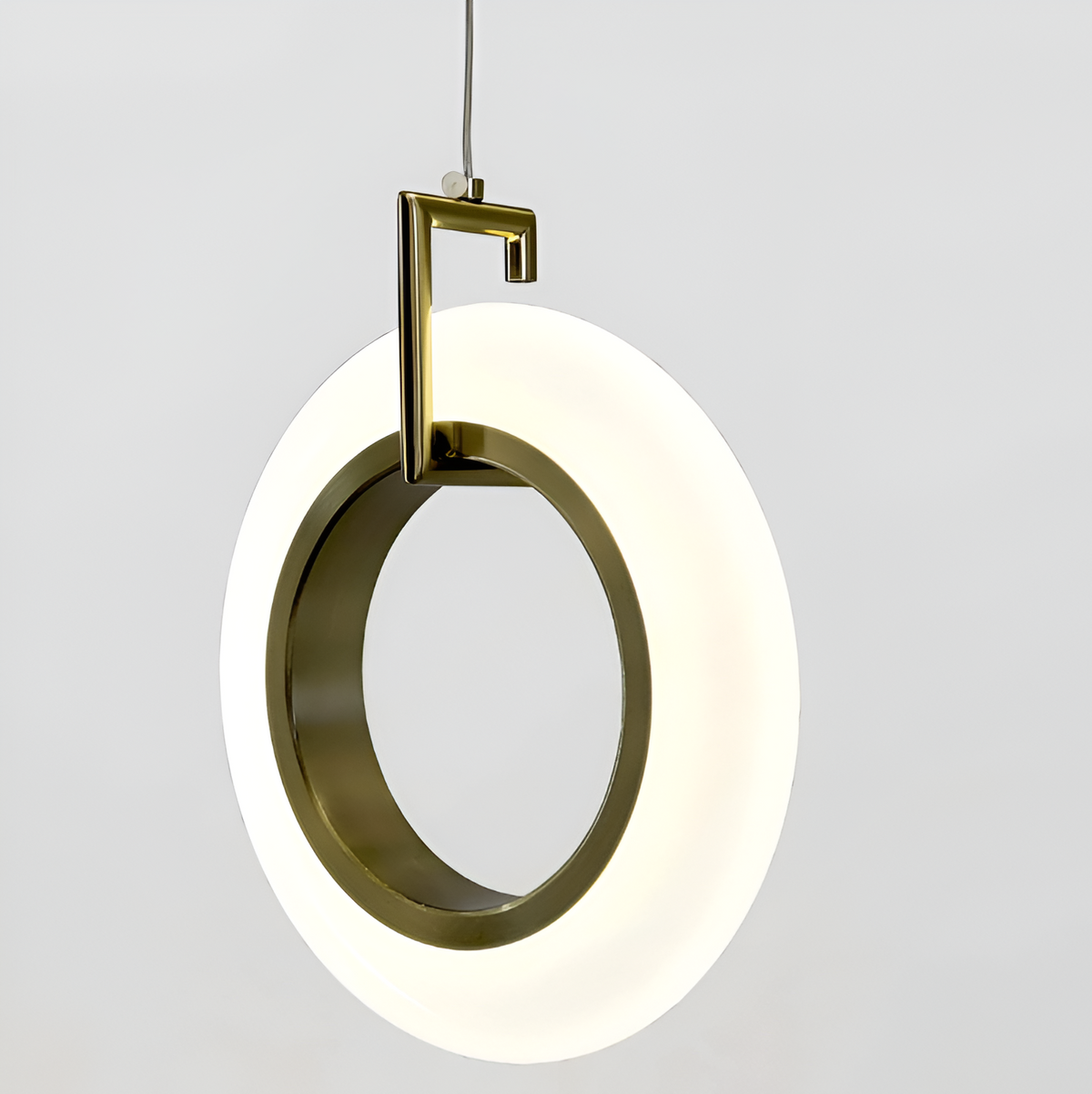 Підвісний світильник золотий D-21 cm Led 8W 4000K Gold Link 251135-100006677
