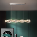 Підвісна люстра срібна L-97 cm Led 33W 3000K-6000K Chrome Crystal Diamond Shine 260235-100007337