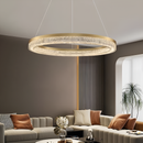 Підвісні люстри золоті D-60 cm / D-80 cm Led Ice gold 251018-100006341