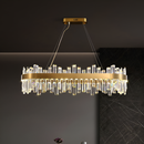 Підвісний світильник L-100 cm Led 58W 3000K 4000K 6000K Gold Empire 250118-100004058