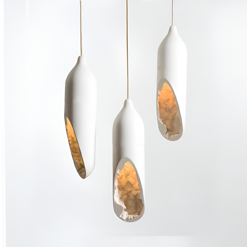 Підвісний світильник білий H-50 cm E27 White Resin 251118-100006684