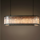 Підвісна люстра чорна L-120 cm E27 Black+Graphit Industrial 251218-100006931