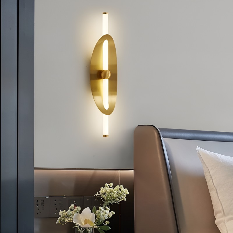 Настінний світильник золотий H-80 cm Led 8W Gold Imitation 251131-100006590