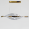 Підвісна люстра золота L-100 cm Led 35W 4000K Gold Jellyfish 251035-100006396
