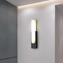 Настінний світильник чорний з мармуром H-50 cm Led 16W 3000K-5000K Black Marble 260122-100007292