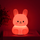 Настільна дитяча лампа зайчик з димуванням H-14.8 cm RGB White Rabbit 260164-100007313