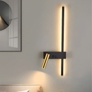 Бра з вимикачем на корпусі Strong Line Spot Left/ Right Н-50 см W-16 см 4000К Black + Gold 240218-100003091