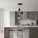 Підвісна люстра чорна D-30 cm E27 Black Cone 260263-100007469