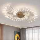 Стельові люстри золоті L-107 cm / L-133 cm Led 4000K Gold Fun 260235-100007333