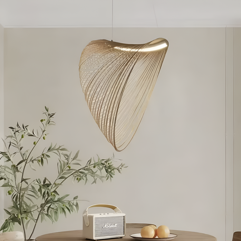 Підвісні люстри з дерева L-40/60/80/91 cm Led 8W 4000K Wood – Woaph 250518-100004774