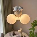 Підвісна люстра медведик L-30 cm G9 White Bear 260118-100007034