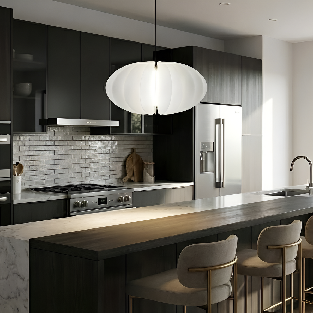 Підвісний світильник білий D-40 cm Led 14W 4000K White Lightness 260118-100007052