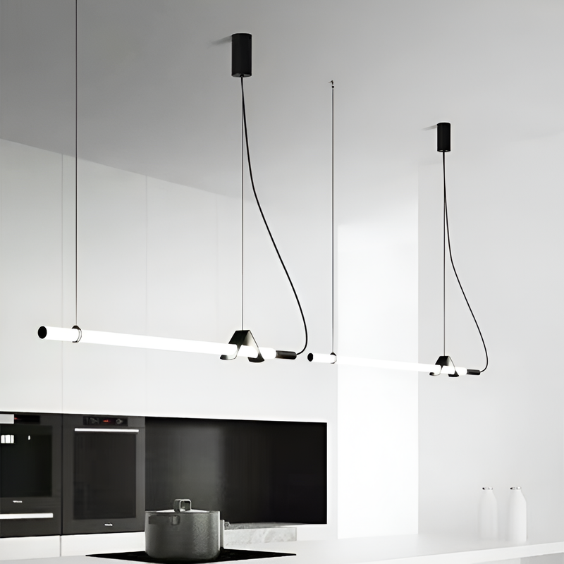 Підвісний світильник Tube L-100 см Led 16W 4000K Black 230618-100002220