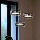 Підвісний світильник димчатий D-20 cm Led 4000K Smoke Glass 260122-100007296