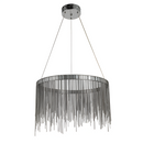 Підвісна люстра срібна з ланцюжків D-60 cm Led 20W Silver Chain 251231-100006786