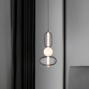 Підвісний світильник H-48 cm Led 5W 3000K Black+White Lattice 260131-100007202