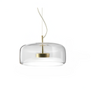 Підвісний світильник прозорий D-33 cm Gold+Clear Jube 251131-100006755