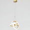 Підвісний світильник золотий D-25.5 cm Led 38W Gold Crystal 251035-100006405