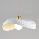 Підвісний світильник білий W-42x32 cm E27 White Wabi sabi 251218-100006984