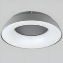 Стельові люстри сірі з пультом і додатком D-48 cm / D-58 cm Led Grey Bagel 260331-100007582