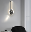 Настінні світильники Led H-47 cm Led 20W 3000K 4000K 6000K Black Spot oval 250122-100004024
