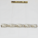 Підвісна люстра золота L-97 cm Led 33W 3000K-6000K Gold Crystal Diamond Shine 260235-100007338