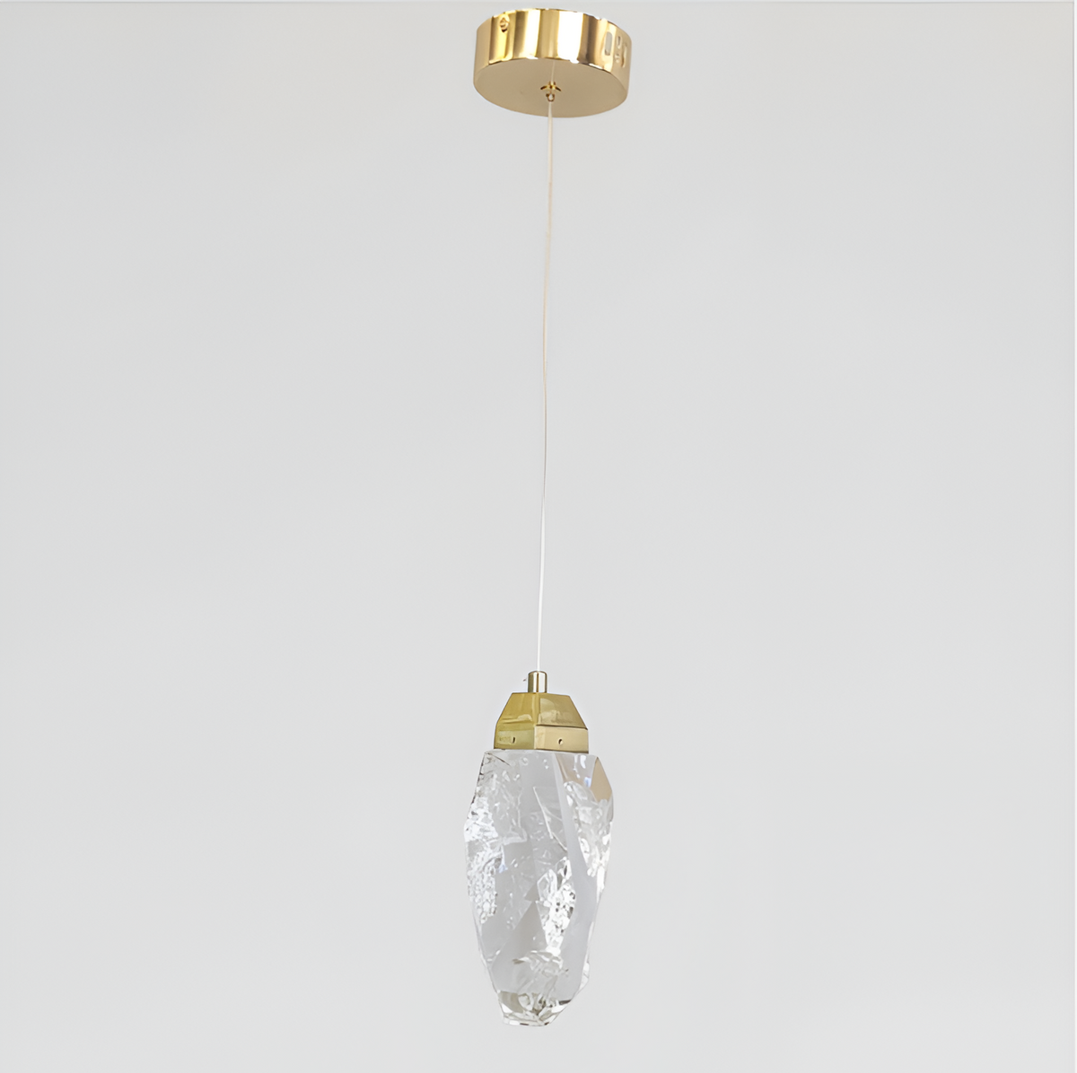 Підвісний світильник золотий D-8.5 cm Led 4000К Gold Crystal 251035-100006407