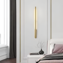 Бра лінійні золоті H-60 cm / H-80 cm / H-100 cm Led 4100К Gold Pipe Stick 220918-100001048
