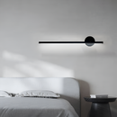 Настінний світильник чорний бокове світло L-90 cm Led 24W 4000K Black Pipe Line Pin 251160-100006561