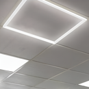 Стельовий світильник білий квадратний  L-59.5 cm Led 40W 4000K White Square 251062-100006285