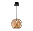 Підвісний світильник бурштиновий D-30 cm Led 6W Amber Ball 260817-100008648