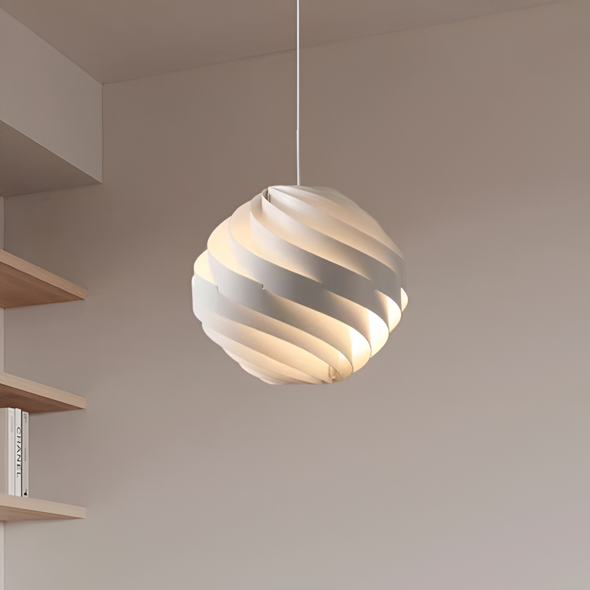 Підвісний світильник білий D-40 cm White Lightness Flower 260119-100007185