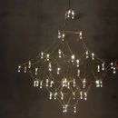 Підвісна люстра H-80 cm Led 30W 3000K Gold Rain 260366-100007659