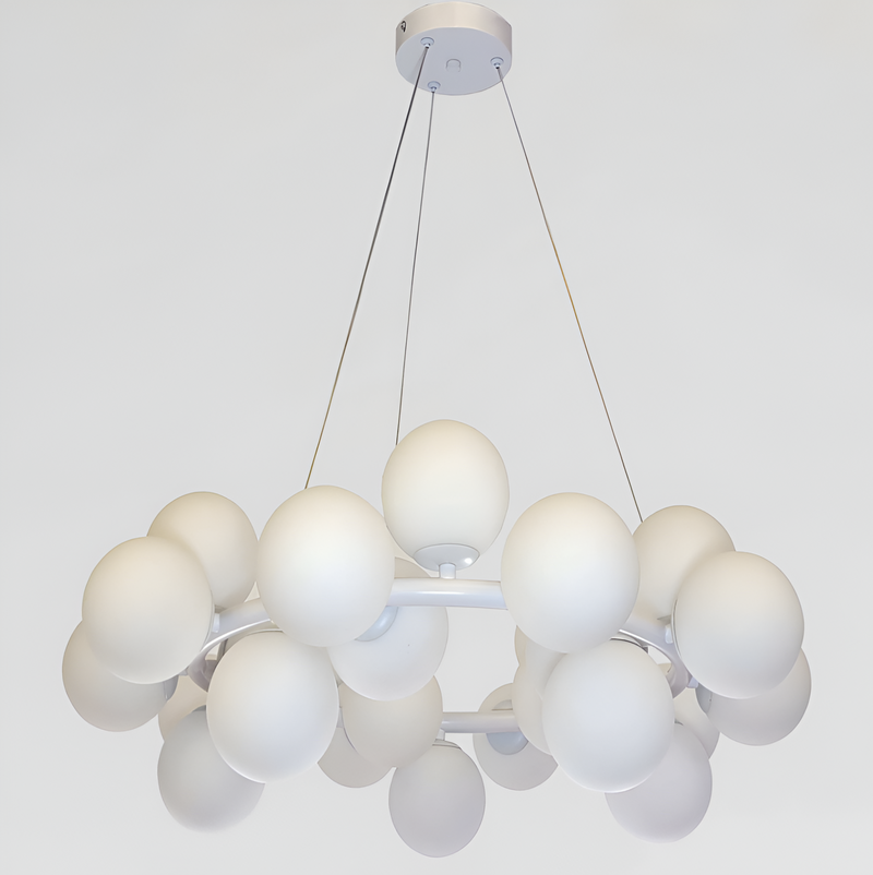 Підвісна люстра біла D-70 cm G9x25 Pure white 251035-100006487