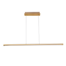 Підвісна люстра золота L-120 cm Led 21W 3000К Gold Line 251002-100006313