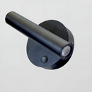 Настінний поворотний світильник чорний з вимикачем D-10.5 cm Led 4W 4000K Black Spot 260135-100007323