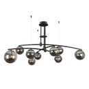 Люстра чорна L-130 cm Е27*9 Black Bubbles 260131-100007117