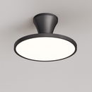 Стельова люстра чорна з вентилятором з пультом D-49 cm Led 72W Black Fan lamp 250819-100005716