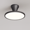 Стельова люстра чорна з вентилятором з пультом D-49 cm Led 72W Black Fan lamp 250819-100005716