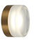 Настінний світильник IP54 D-14 cm Led 5W 4000K Gold+Clear 251036-100006258